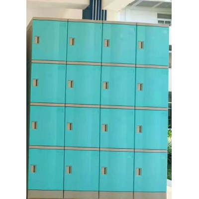 ABS塑料更衣柜（16格）支持定制，多色可選