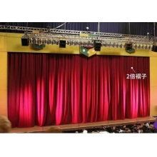 舞臺電動幕布  定做（加厚意大利絨布，軌道，杜亞舞臺專用電機ID100-WF，遙控器）